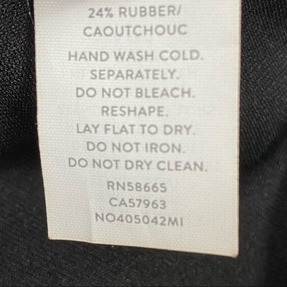 Chelsea28 Black Smocked Hipster Bikini Bottom - Picture 6 of 6